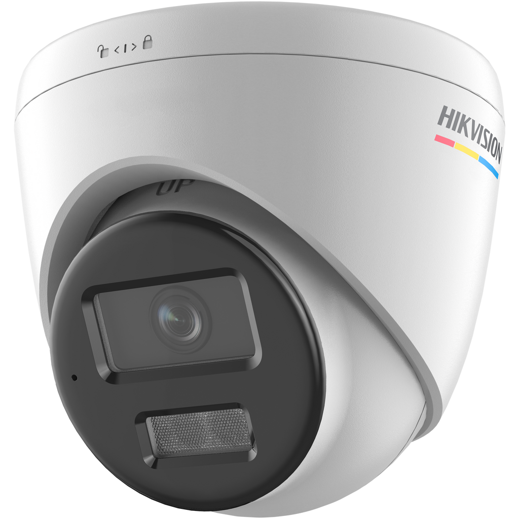 4 MP ColorVu with Smart Hybrid Light Fixed Turret Network Camera DS-2CD1347G2H-LIU(F)