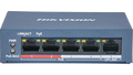 4 Port Fast Ethernet Unmanaged POE Switch DS-3E0105P-E/M(B)