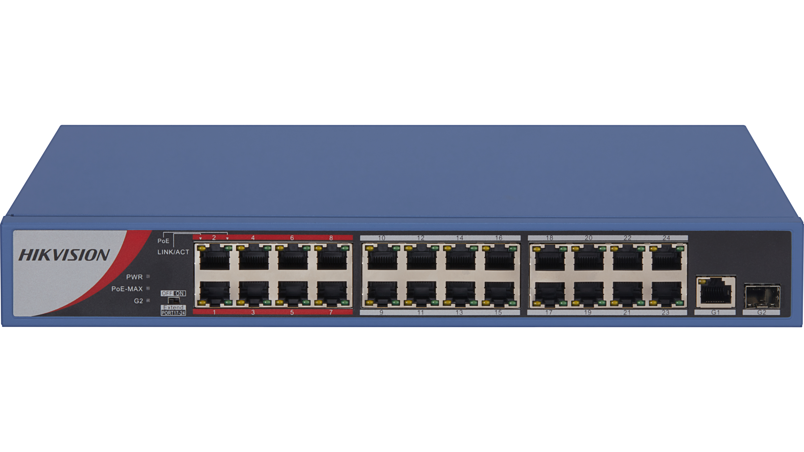 24 Port Fast Ethernet Unmanaged POE Switch DS-3E0326P-E/M(B)